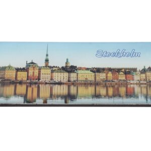 Foto magnet sa 3D stikerom - panorama