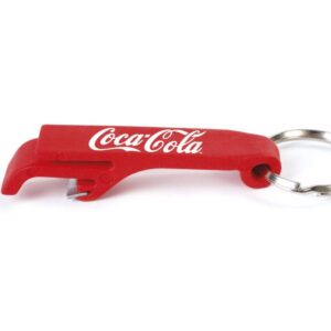 Key ring bottle opener and cans