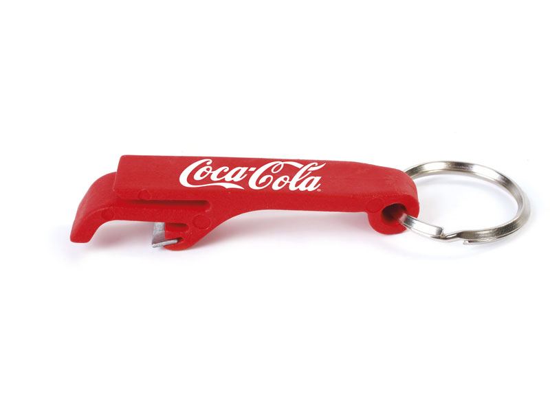 Coca cola store bottle opener keychain