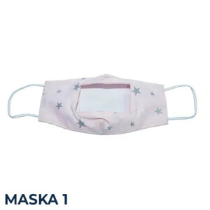 Maske sa prorezom za usta i cirkonima