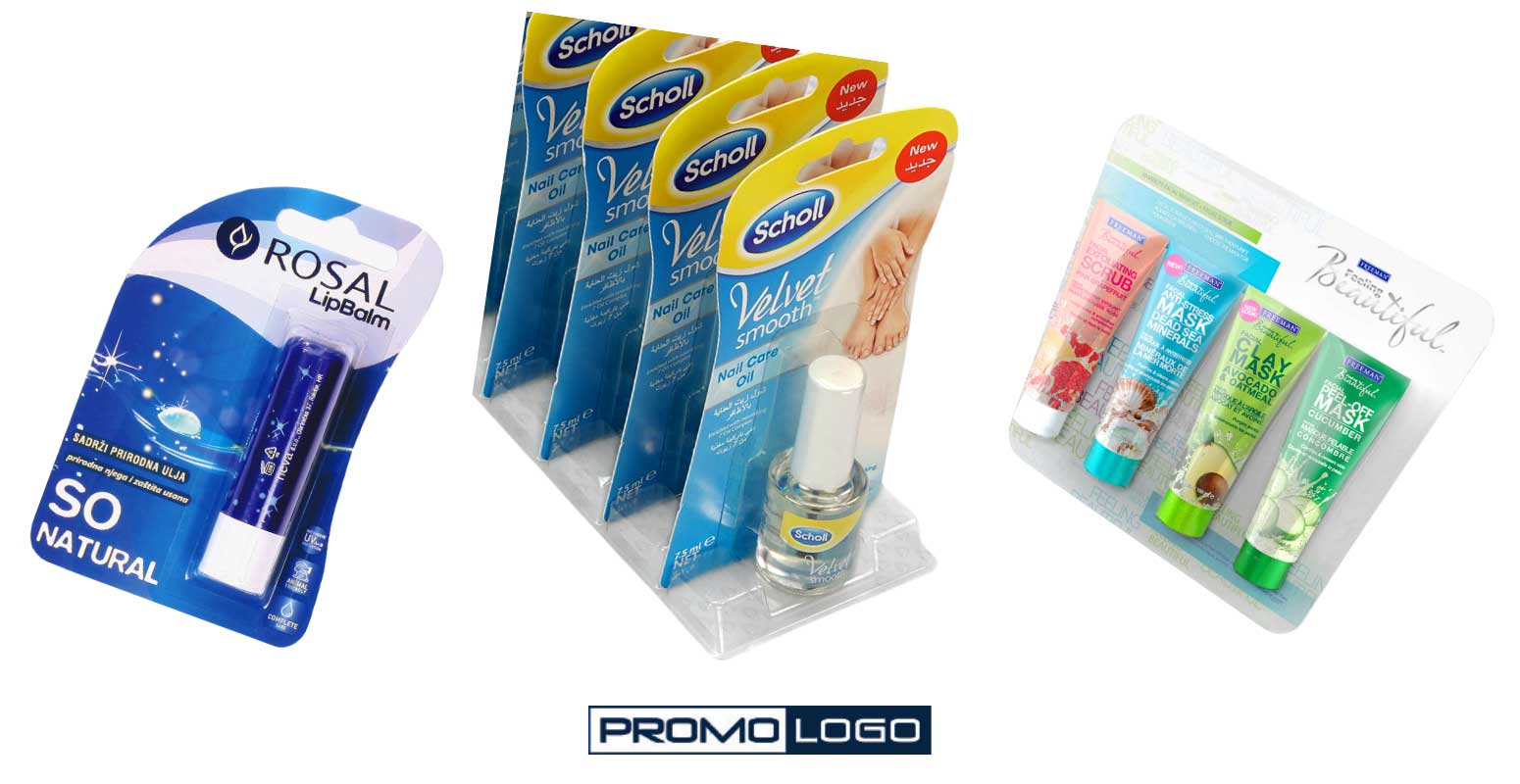 Blister ambalaža se najčešće radi u kombinaciji sa nekim drugim materijalom. Na primer papir, karton ili neka vrsta plastike.