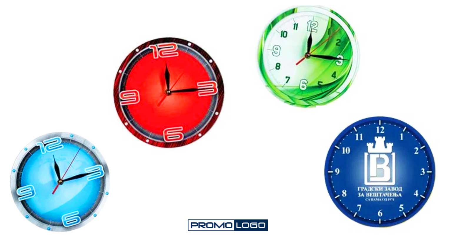 U našoj ponudi možete naći više od 30 modela kada su u pitanje reklamni zidni satovi. Od minimalističkog i vrlo svedenog dizajna do ultra modernih zidnih satova. Svaki naš reklamni zidni sat ima neku svoju priču.